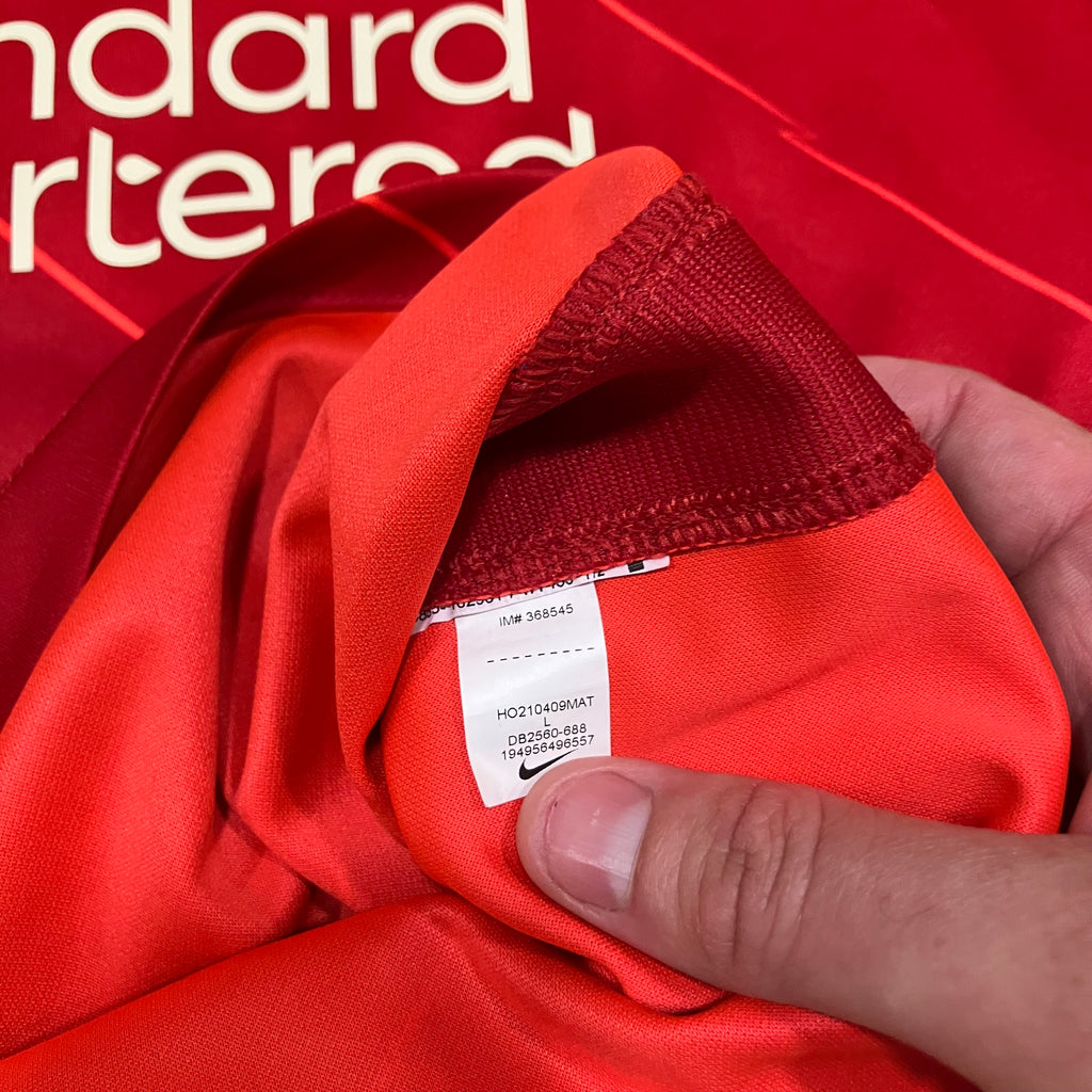 Liverpool 2021/22 Home Nike Red Jersey Large