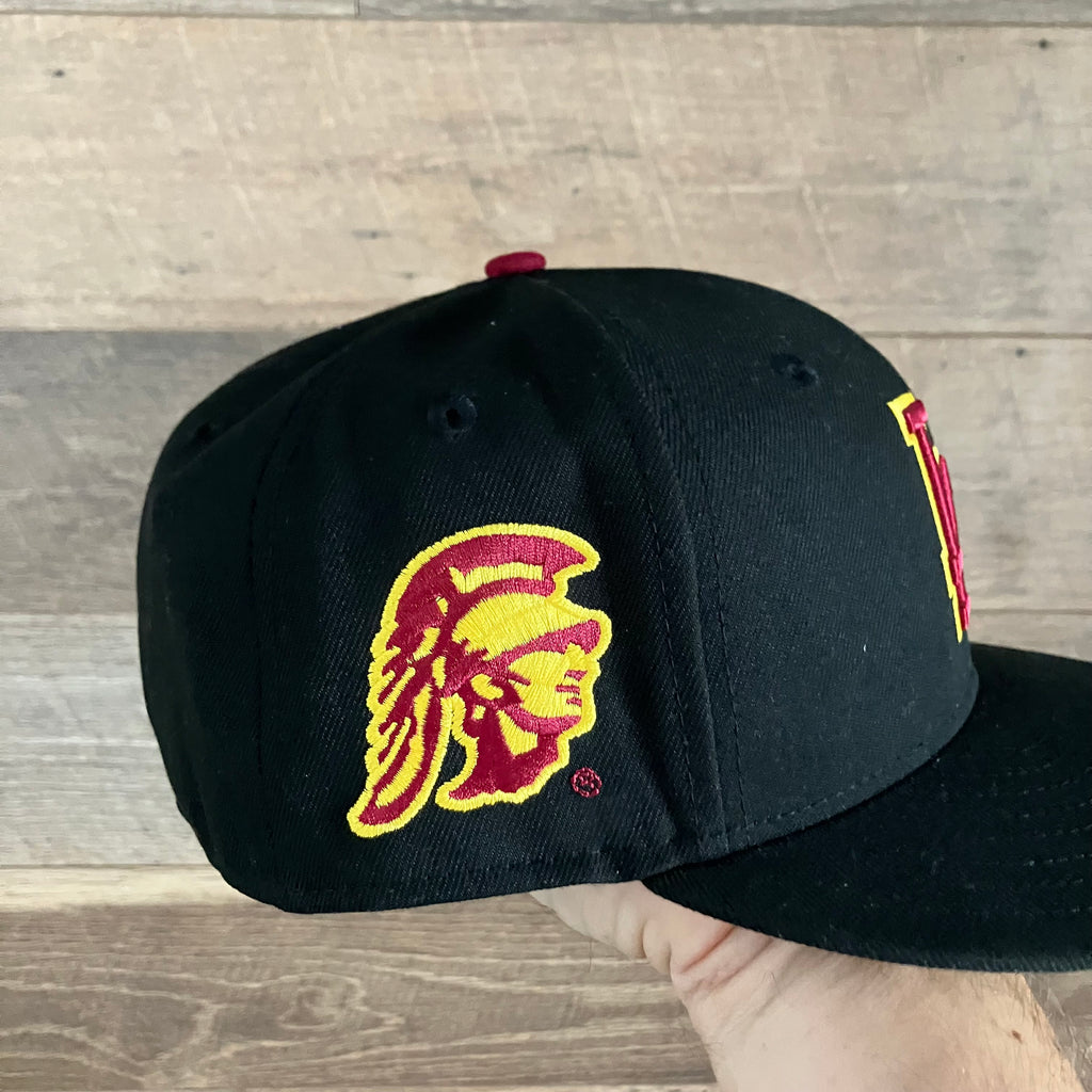 Los Angeles Dodgers x USC Trojans New Era Fitted Black Hat 7 5/8