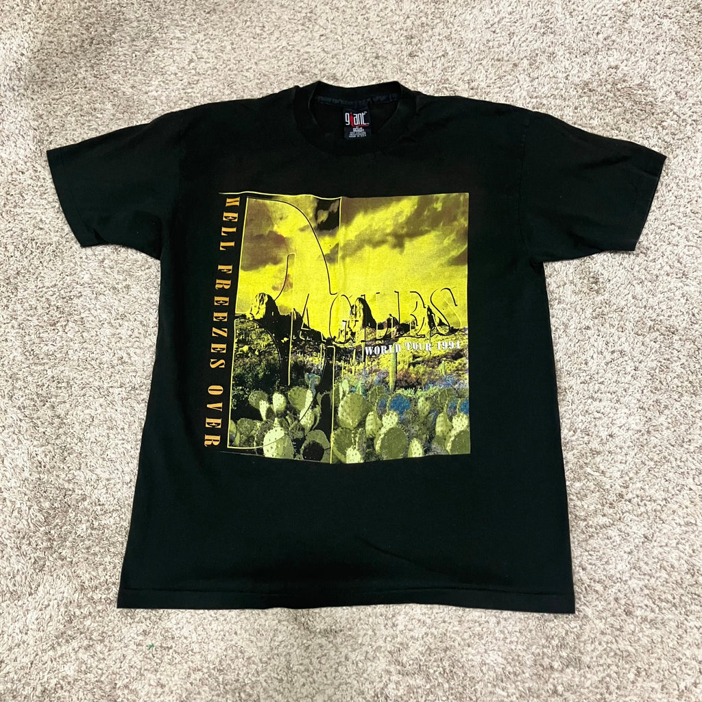 1994 Eagles Hell Freezes Over Tour Giant Black Shirt XL