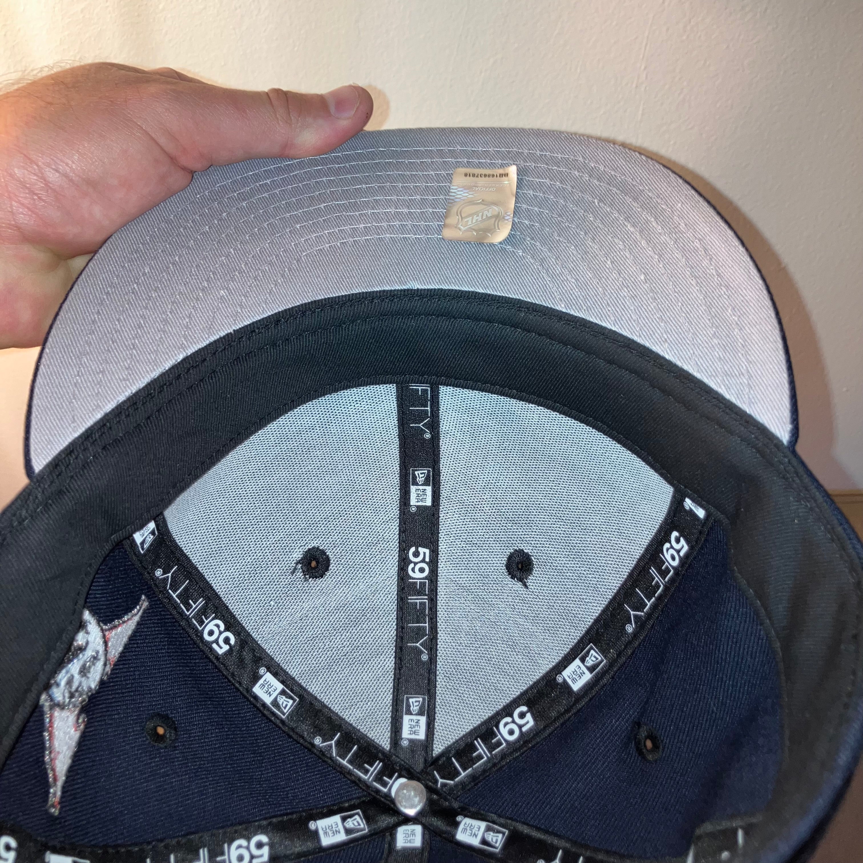 Anaheim Mighty Ducks 2003 Glow in the Dark Fitted Hat 7 5/8