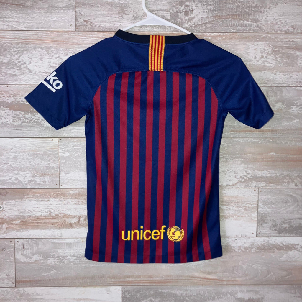 FC Barcelona Kids 2018/19 Home Nike Jersey Small