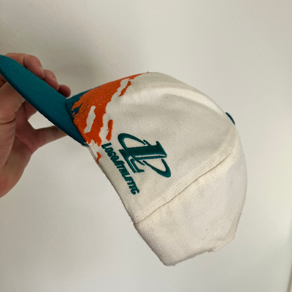 Miami Dolphins Logo Athletic Pro Line Splash Snapback Hat