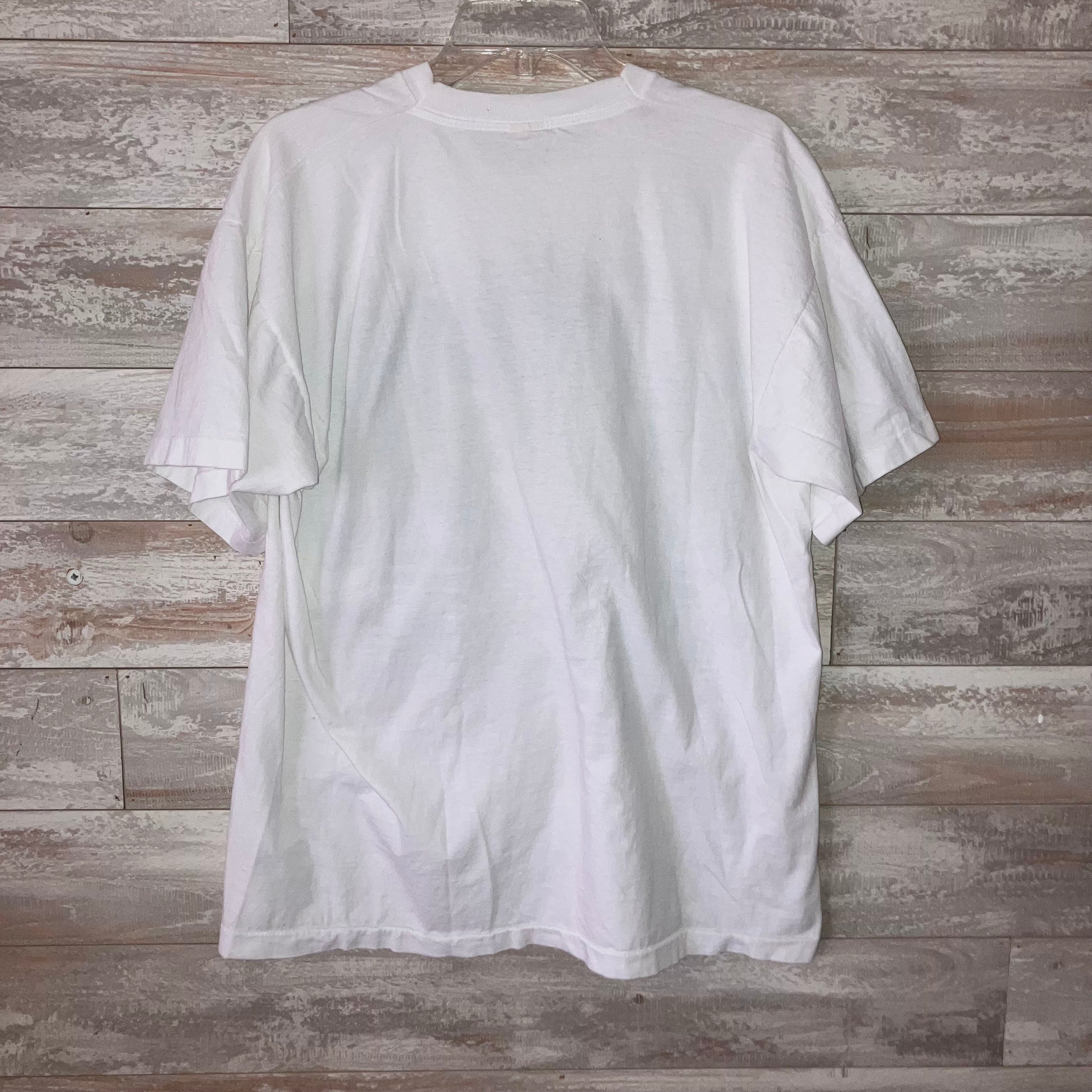 New England Patriots 1996 AFC Champions Single Stitch Shirt XL