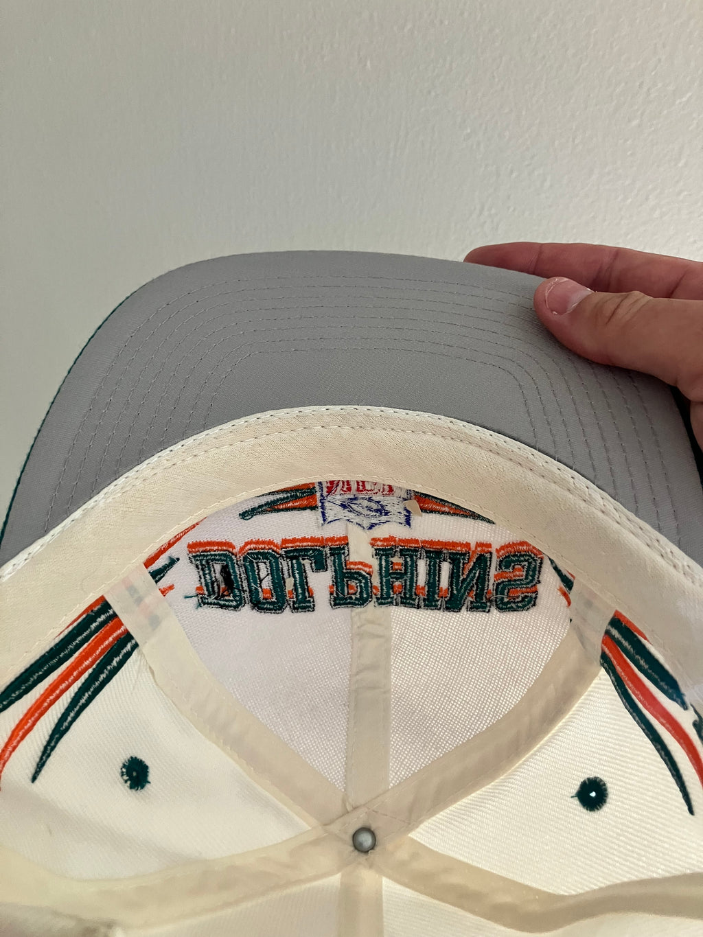 Miami Dolphins Diamond Logo Athletic Pro Line Snapback Hat