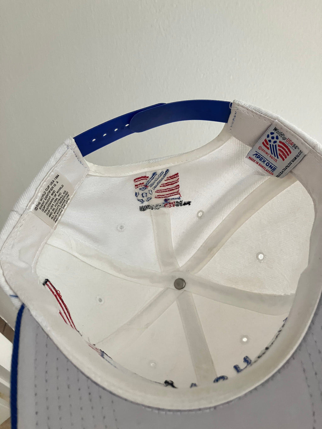1994 World Cup USA Flag Apex One Snapback Hat