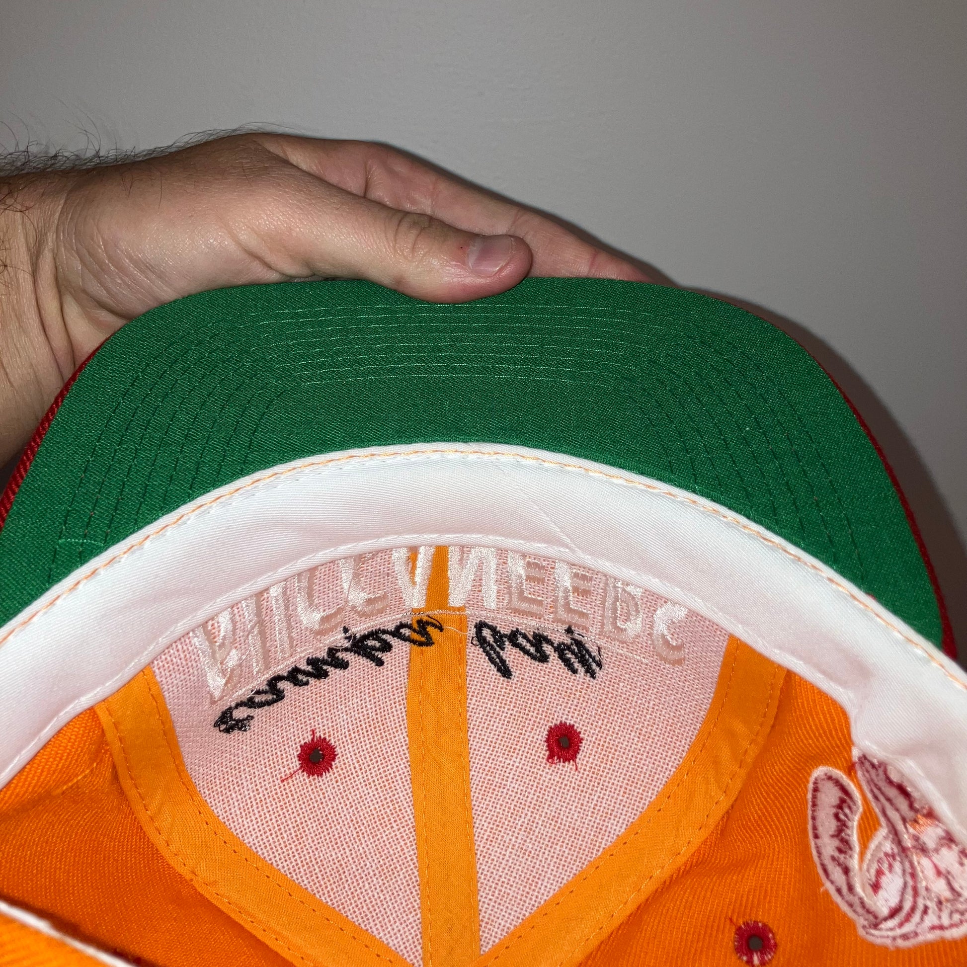 Tampa Bay Buccaneers Orange The Game Block Snapback Hat