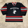 Northeastern Huskies K1 Black Hockey Jersey Medium