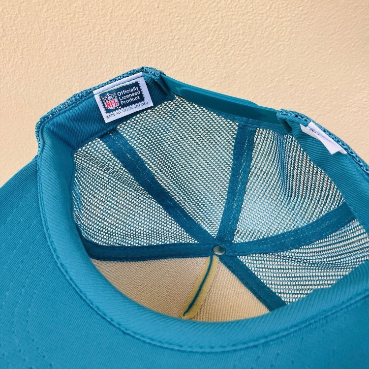 Miami Dolphins Aqua Trucker Snapback Hat