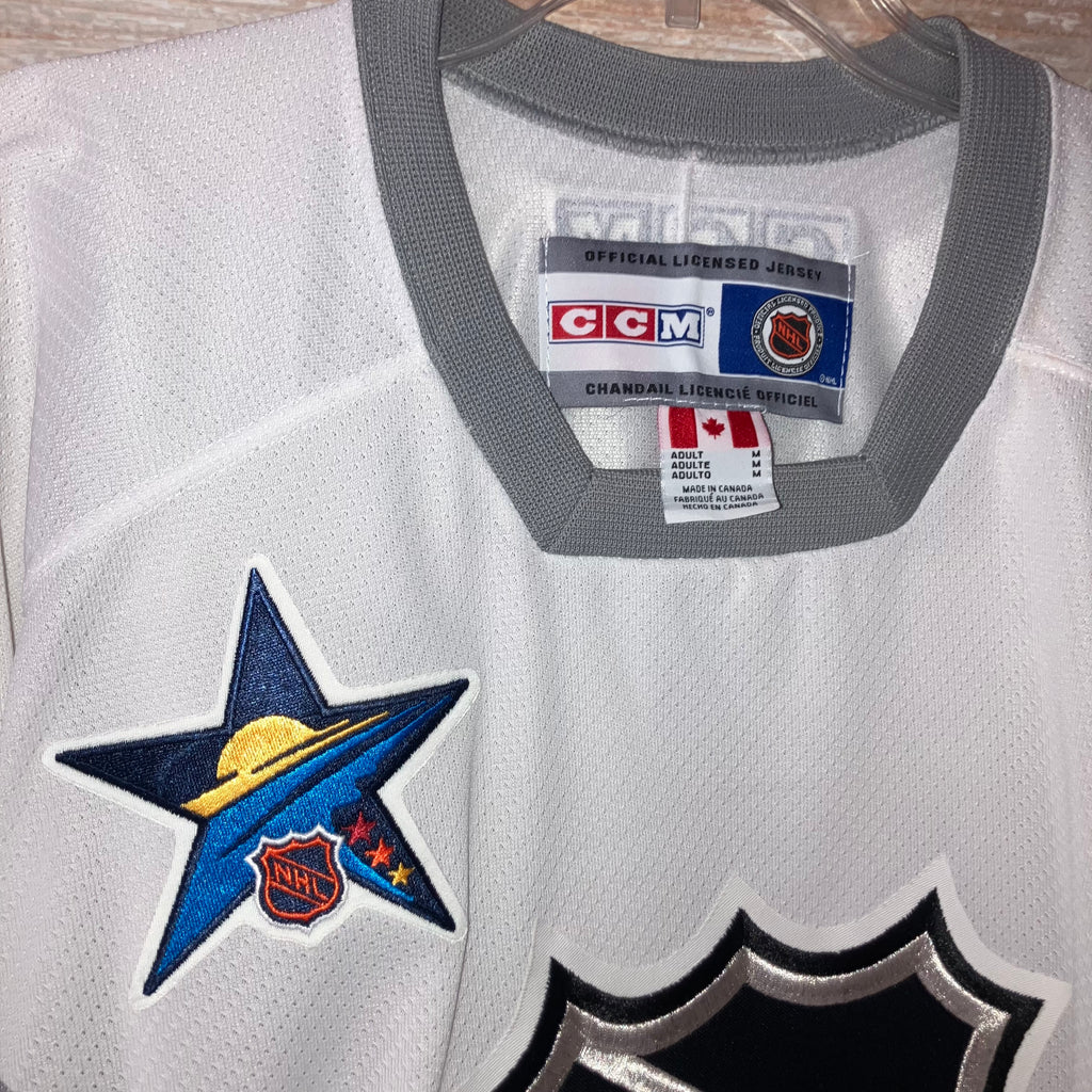 2003 NHL All Star Game White CCM Jersey Florida Panthers Sunrise Medium