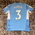 Ruben Dias Youth Manchester City 2021/22 Home Puma Jersey XL