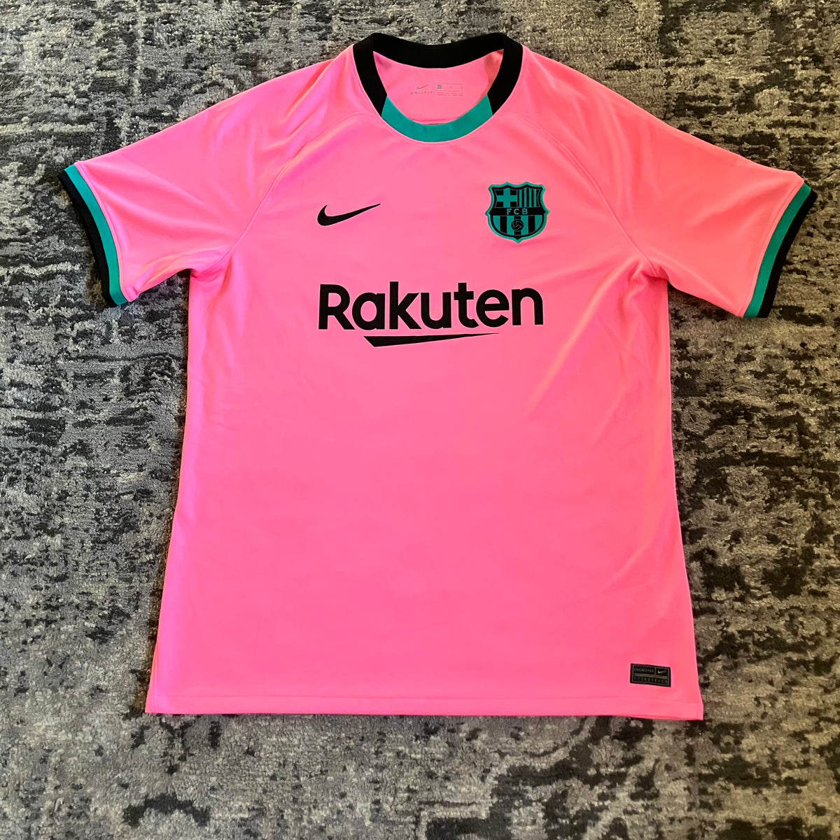 FC Barcelona 2020/21 3rd Pink Nike Jersey Large
