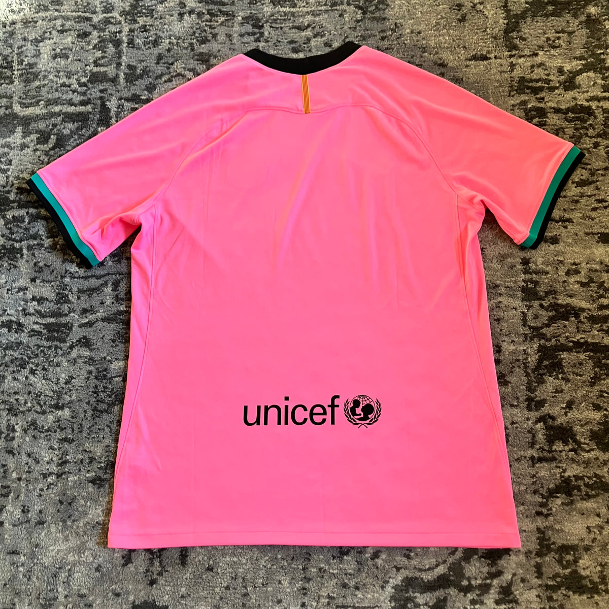 FC Barcelona 2020/21 3rd Pink Nike Jersey Large
