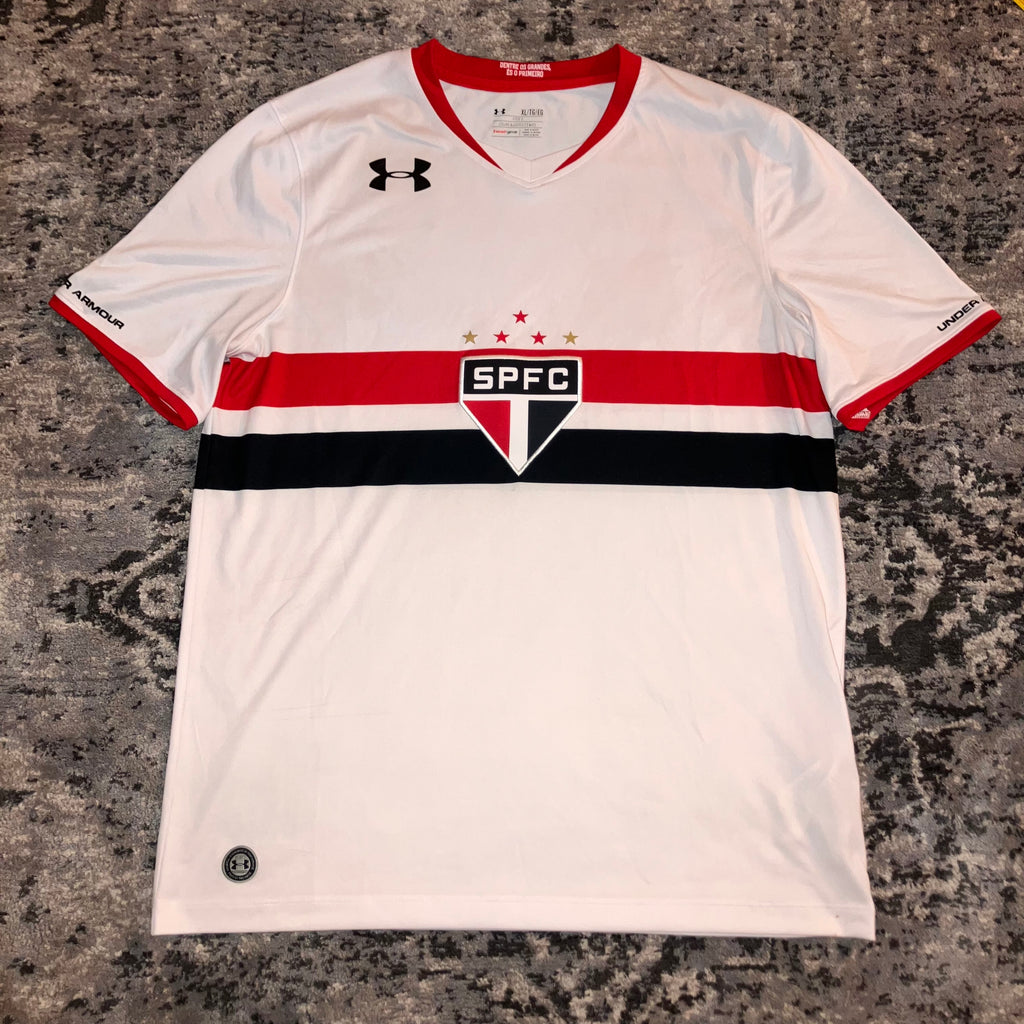 Sao Paulo 2015/16 Home White Under Armour Jersey XL