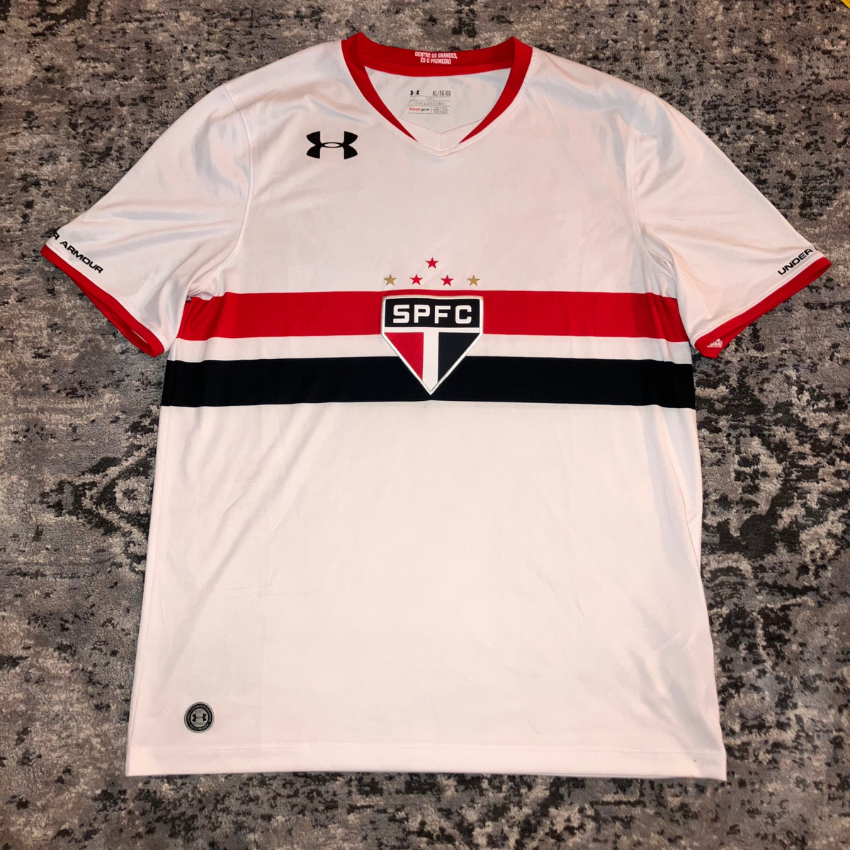 Sao Paulo 2015/16 Home White Under Armour Jersey XL