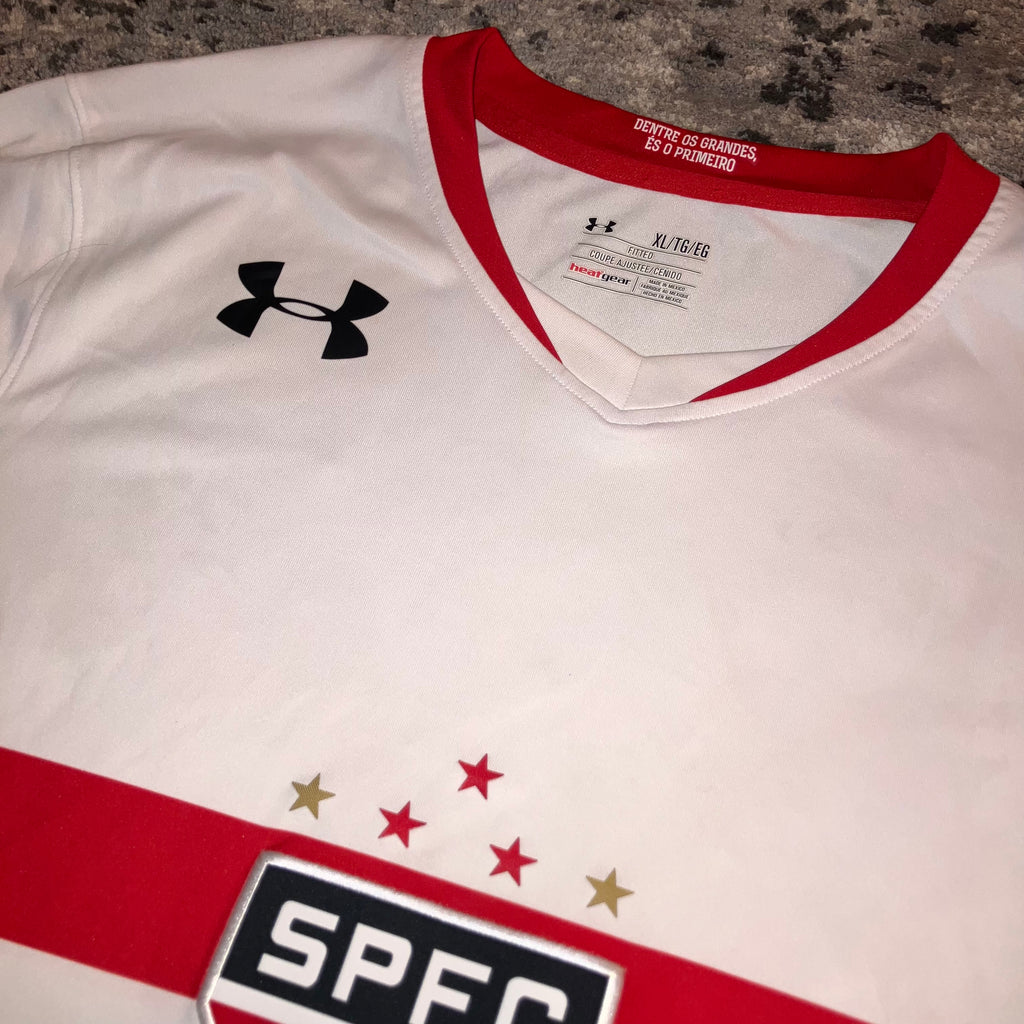 Sao Paulo 2015/16 Home White Under Armour Jersey XL