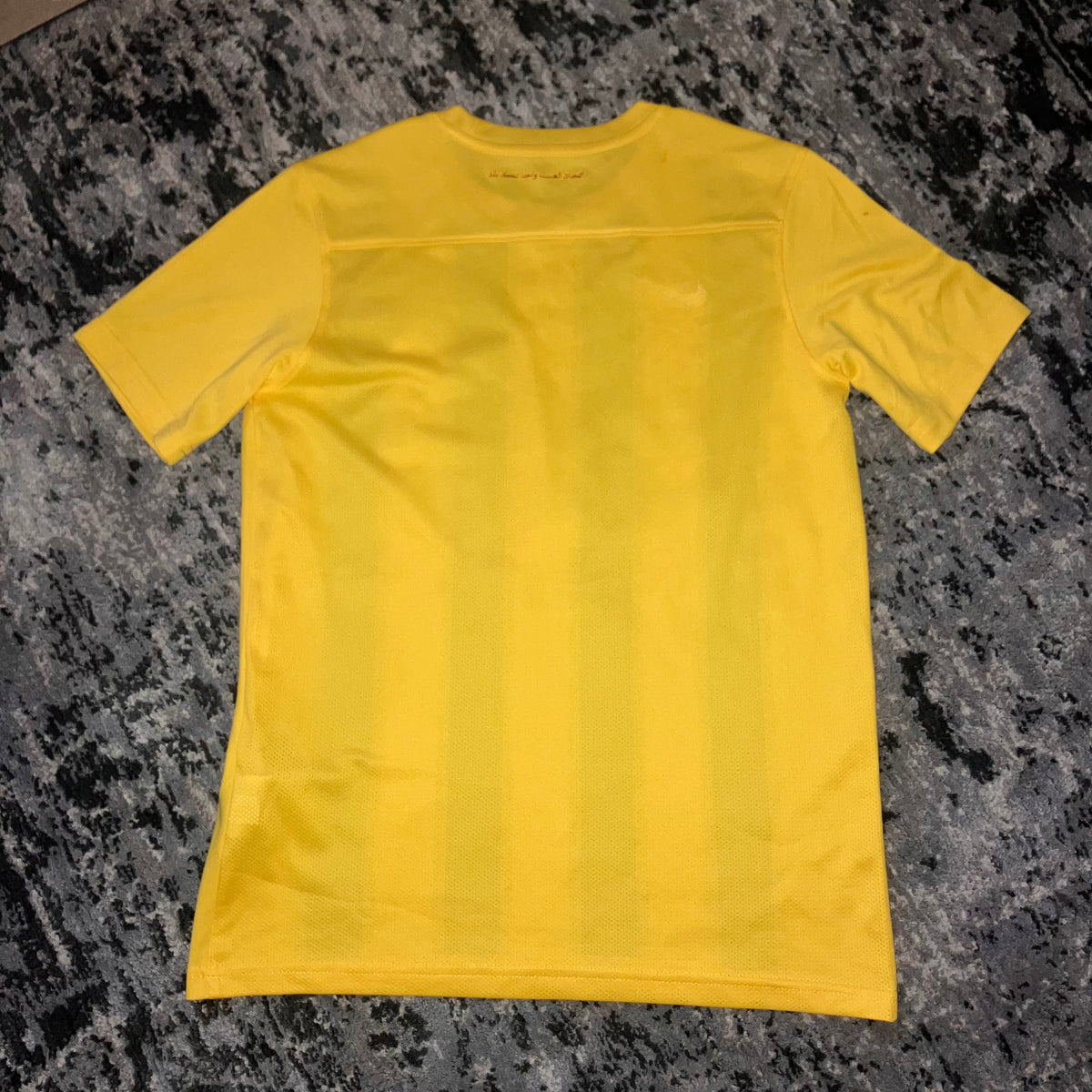 Al-Ittihad Kids 2024 Home Yellow Nike Jersey Large