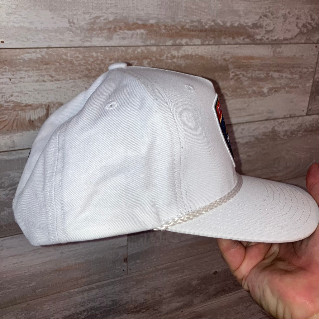 Florida Panthers Rope White Mitchell & Ness Snapback Hat