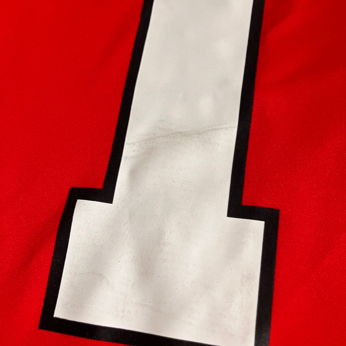UGA Georgia Bulldogs #1 Red Nike Home Jersey XL