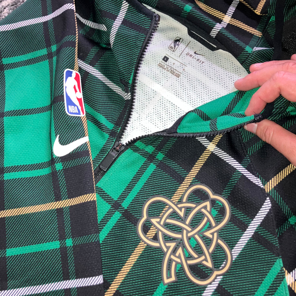 Boston Celtics 2019 Showtime Nike Sideline Green Hoodie Large