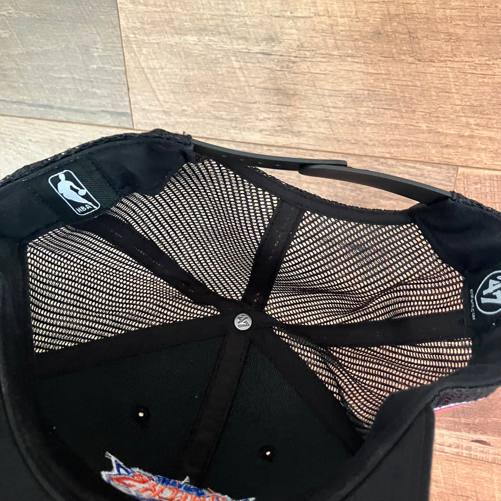 New York Knicks Black '47 Trucker Hat