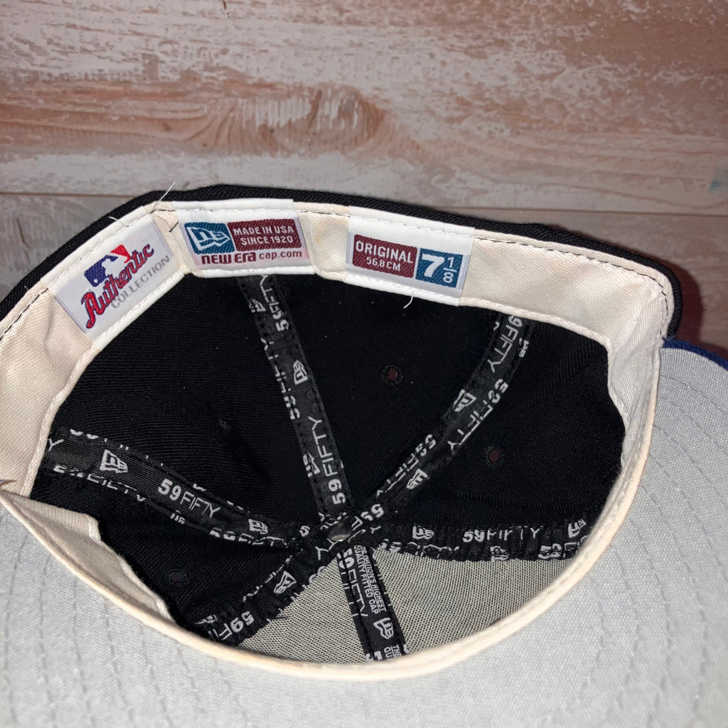 New York Mets 2000 World Series Original Fitted Black Hat 7 1/8