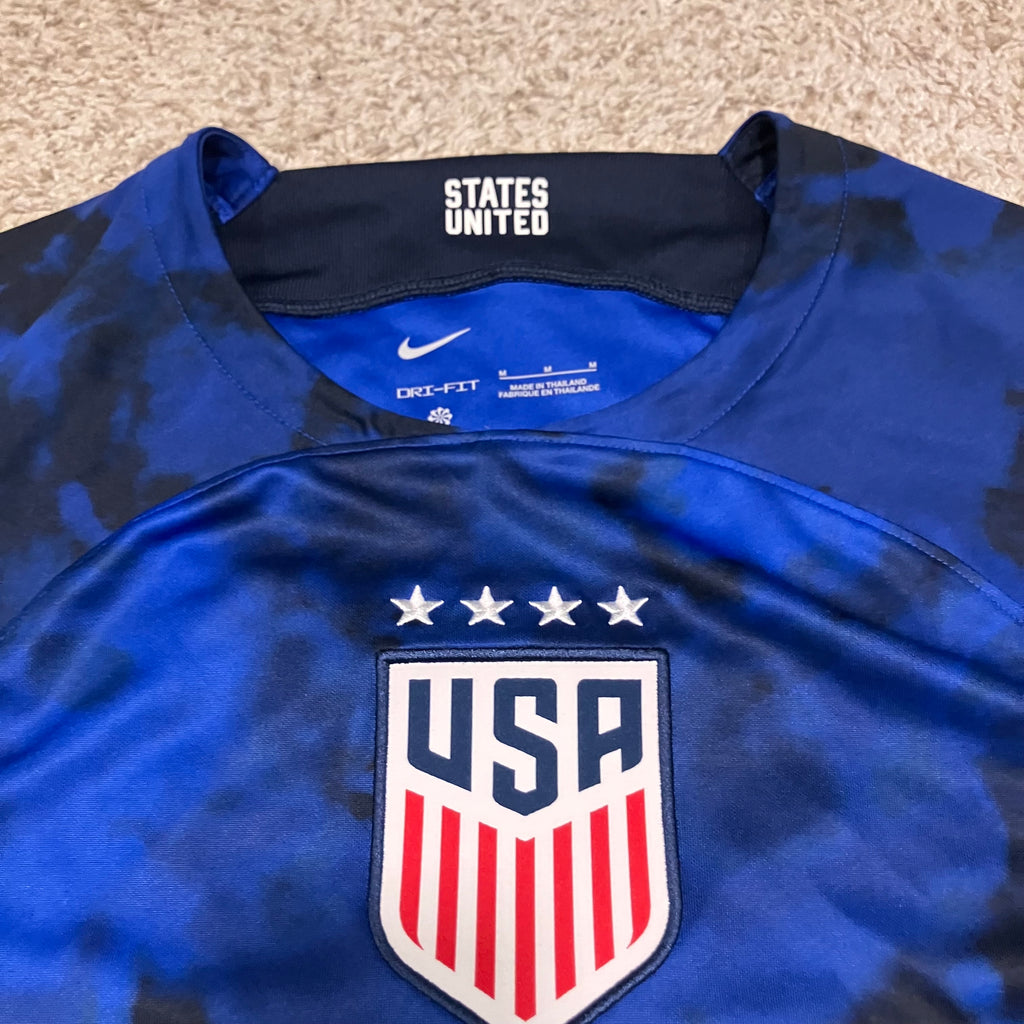 Men 2024 USWNT Blue Away Nike Jersey Medium