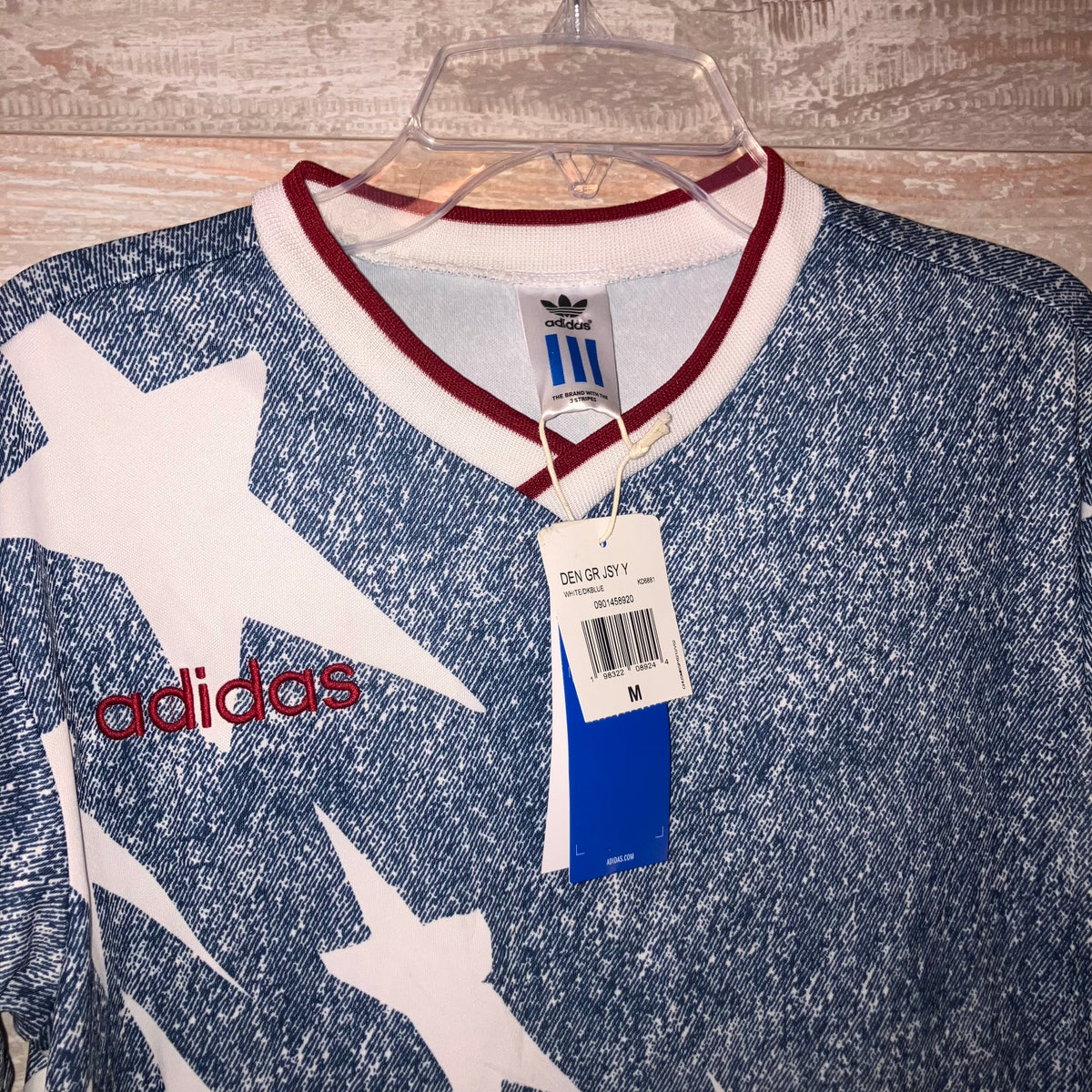 2026 USMNT Kids NWT Denim Blue adidas Jersey Medium