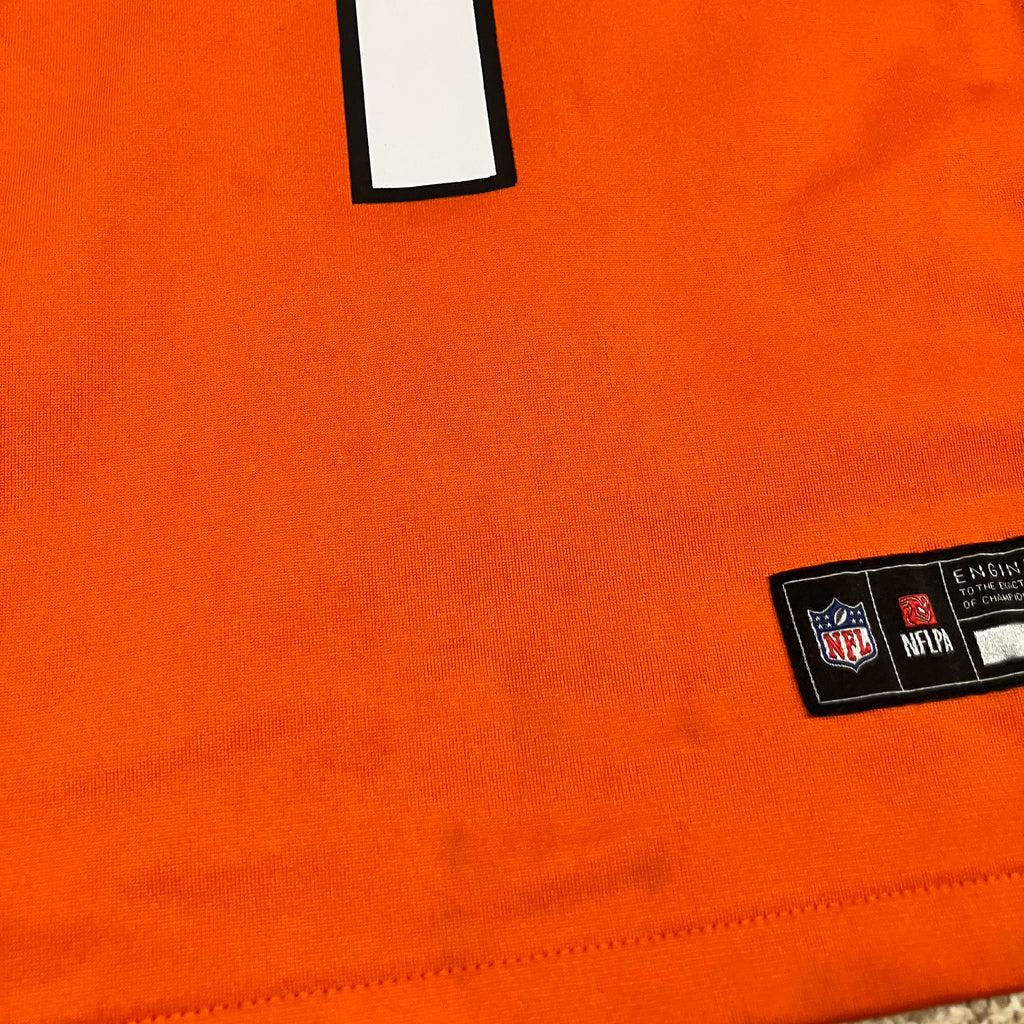 Jamar Chase Kids Cincinnati Bengals Orange Nike Jersey Small