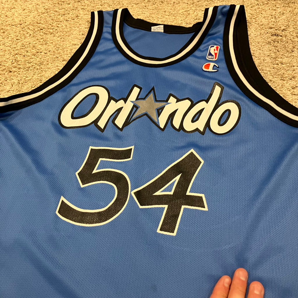 Horace Grant Orlando Magic Blue Champion Jersey 44