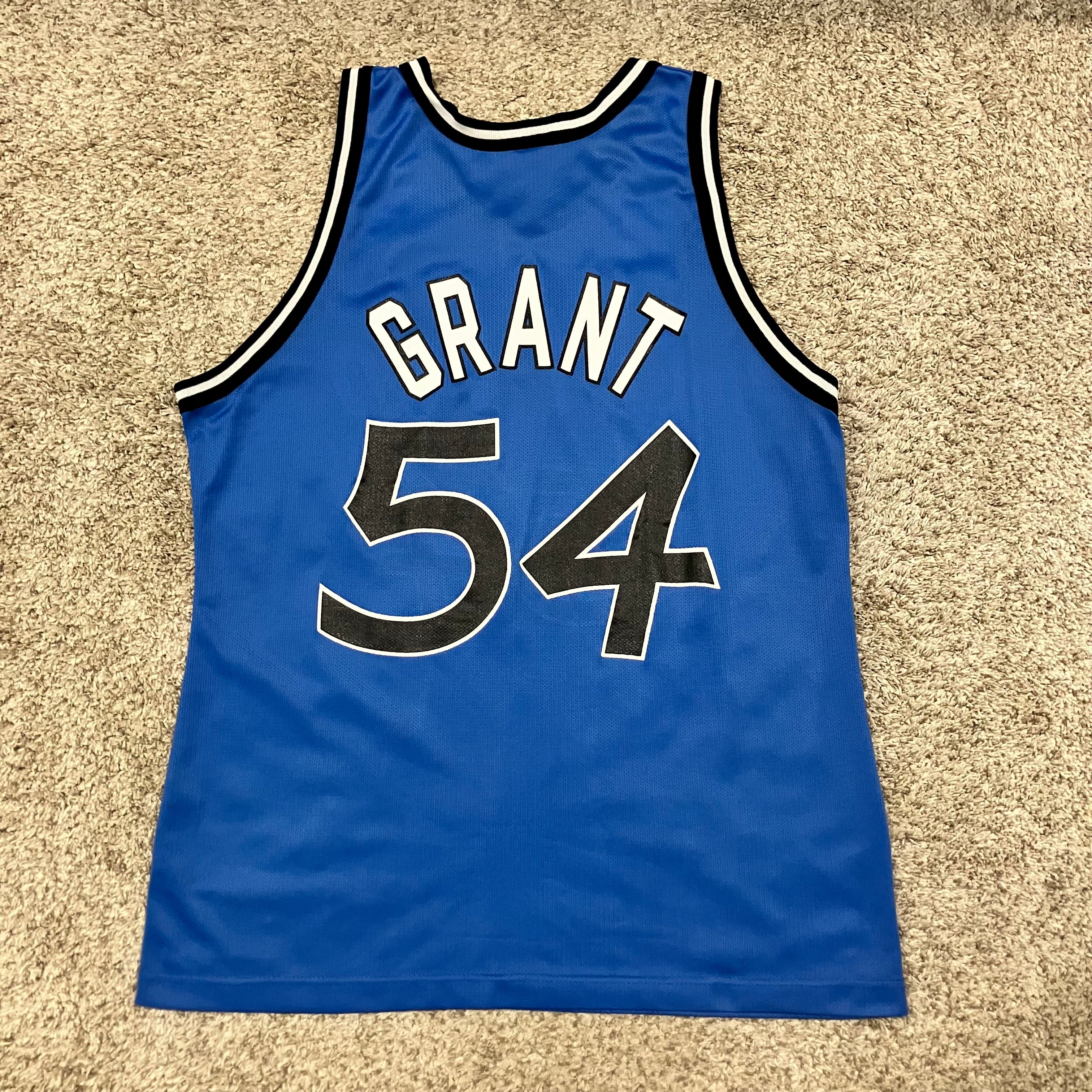 Horace Grant Orlando Magic Blue Champion Jersey 44