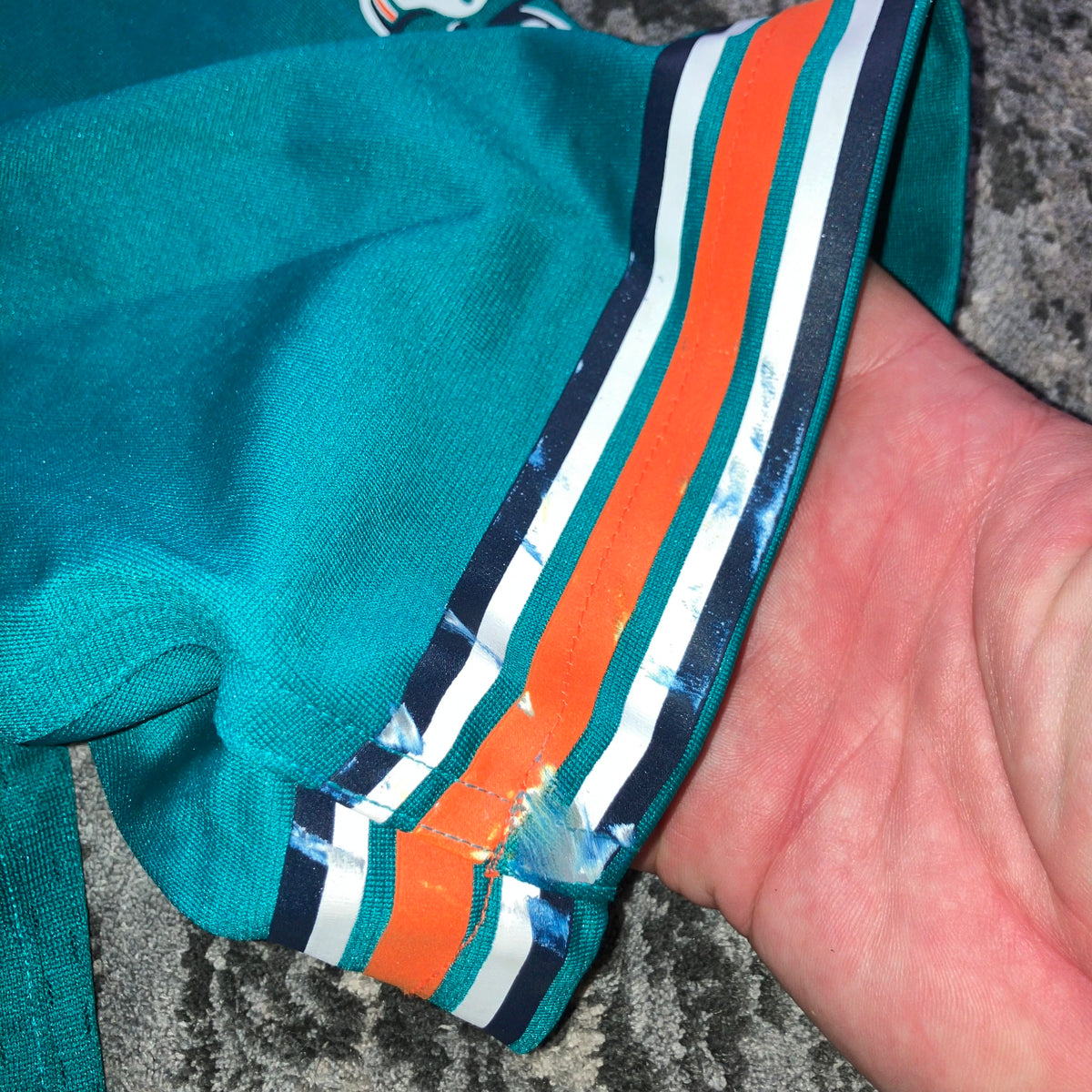 Cam Wake 2012 Miami Dolphins Aqua Nike Jersey Large