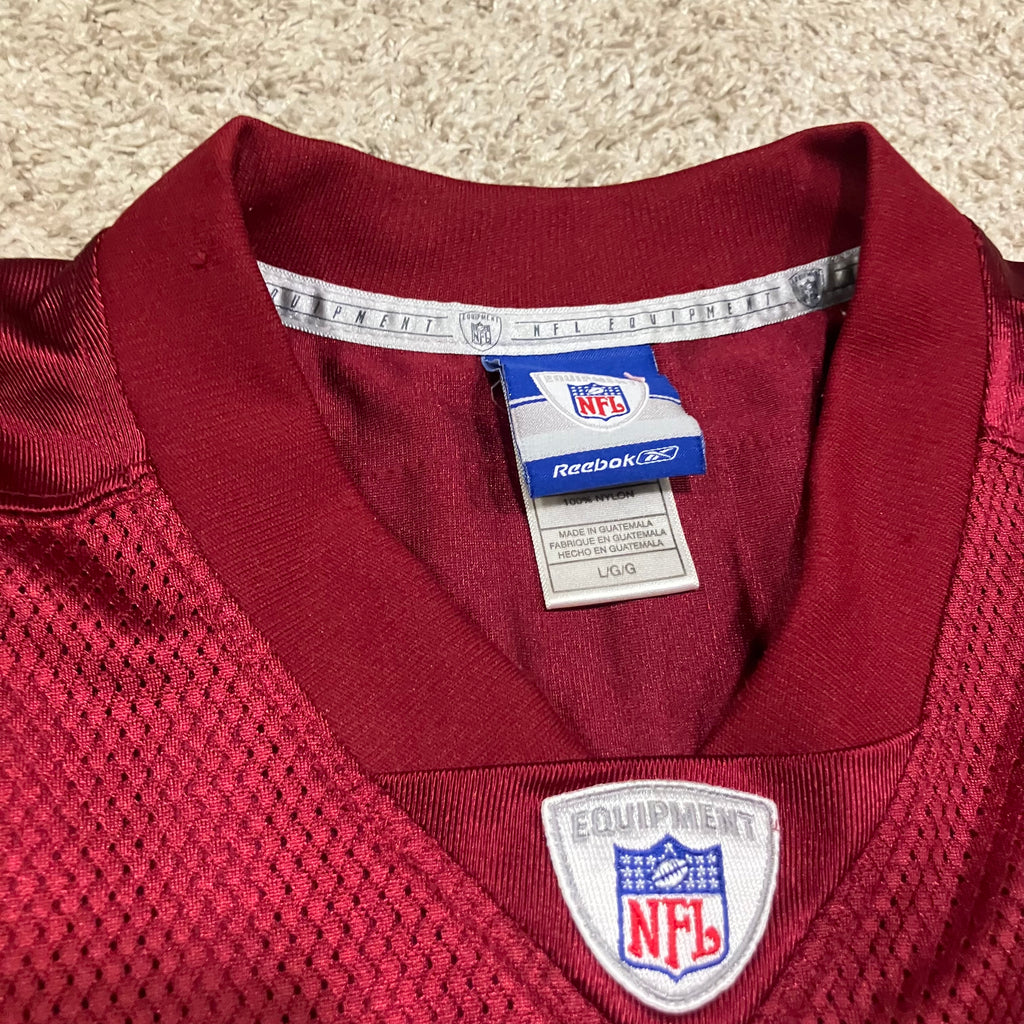 Clinton Portis Washington Redskins Burgundy Reebok Jersey Large