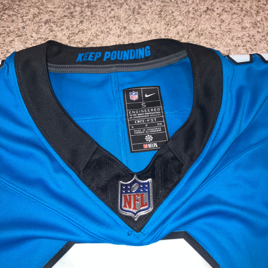 DJ Moore Carolina Panthers Home Nike Limited Jersey Small
