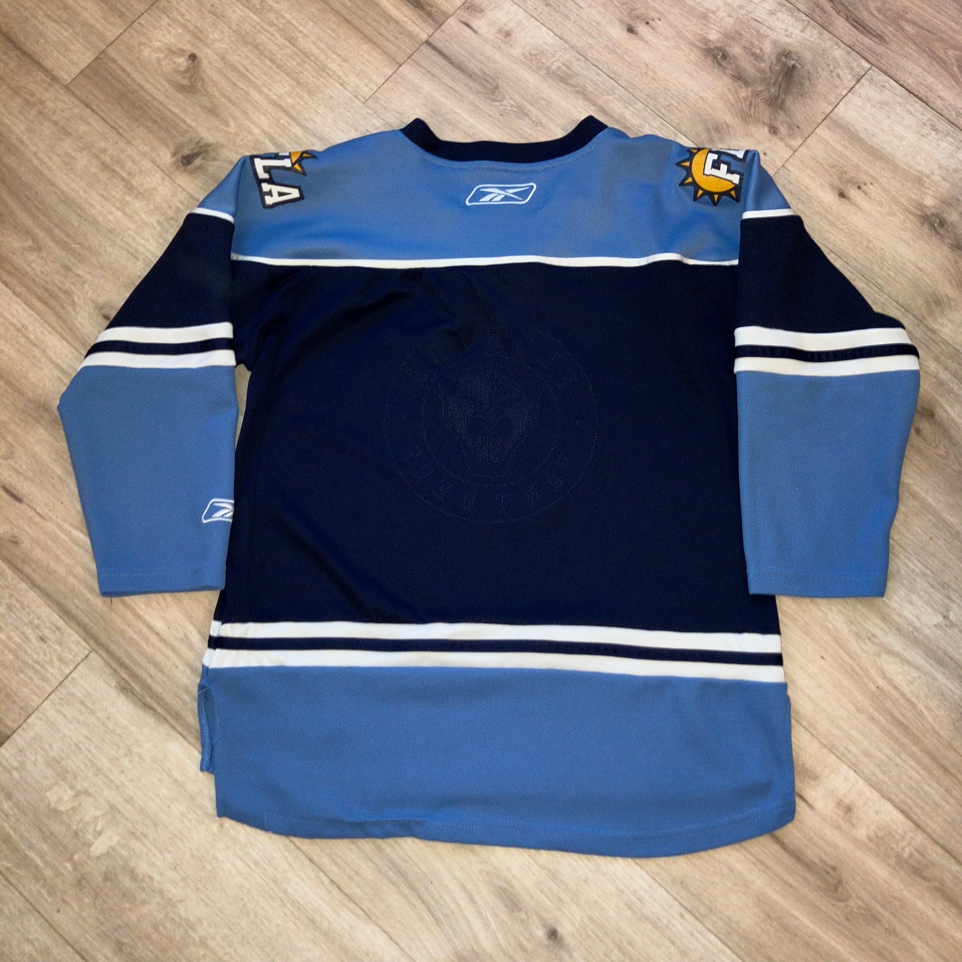Kids 2011 Florida Panthers Blue Reebok Jersey Large