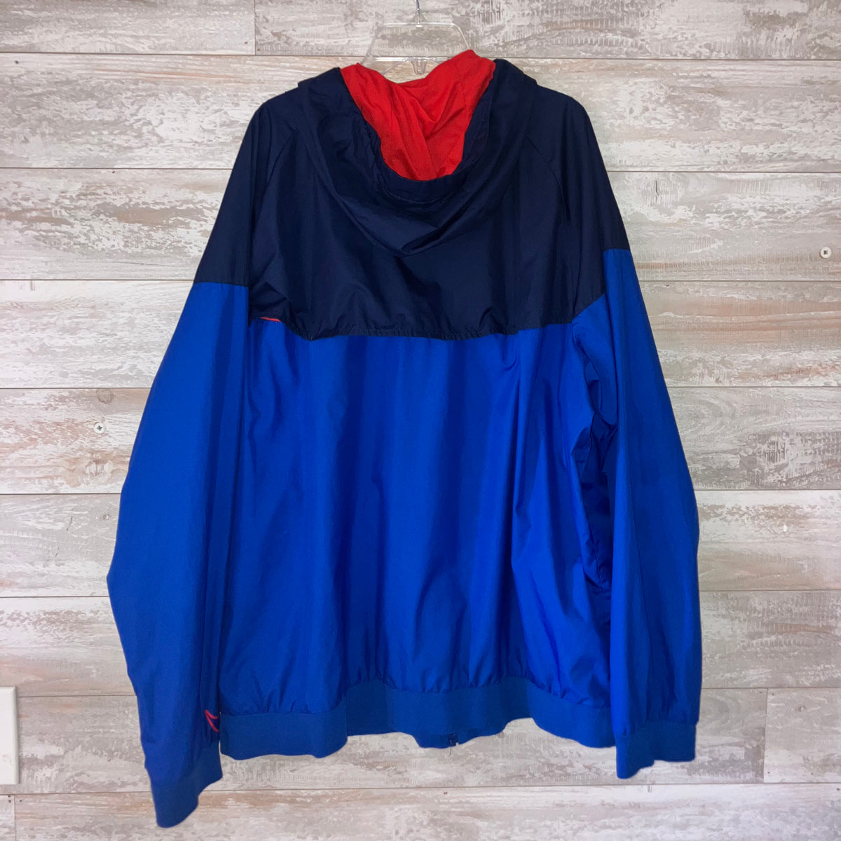 England Windbreaker Blue Nike Hoodie Jacket XXL