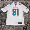 Cam Wake Miami Dolphins White Nike Jersey Medium
