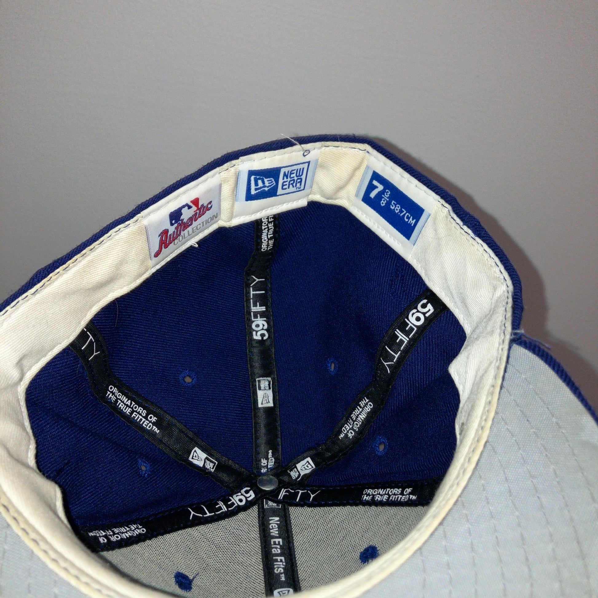 Chicago Cubs Wool New Era 59/Fifty Fitted Hat 7 3/8