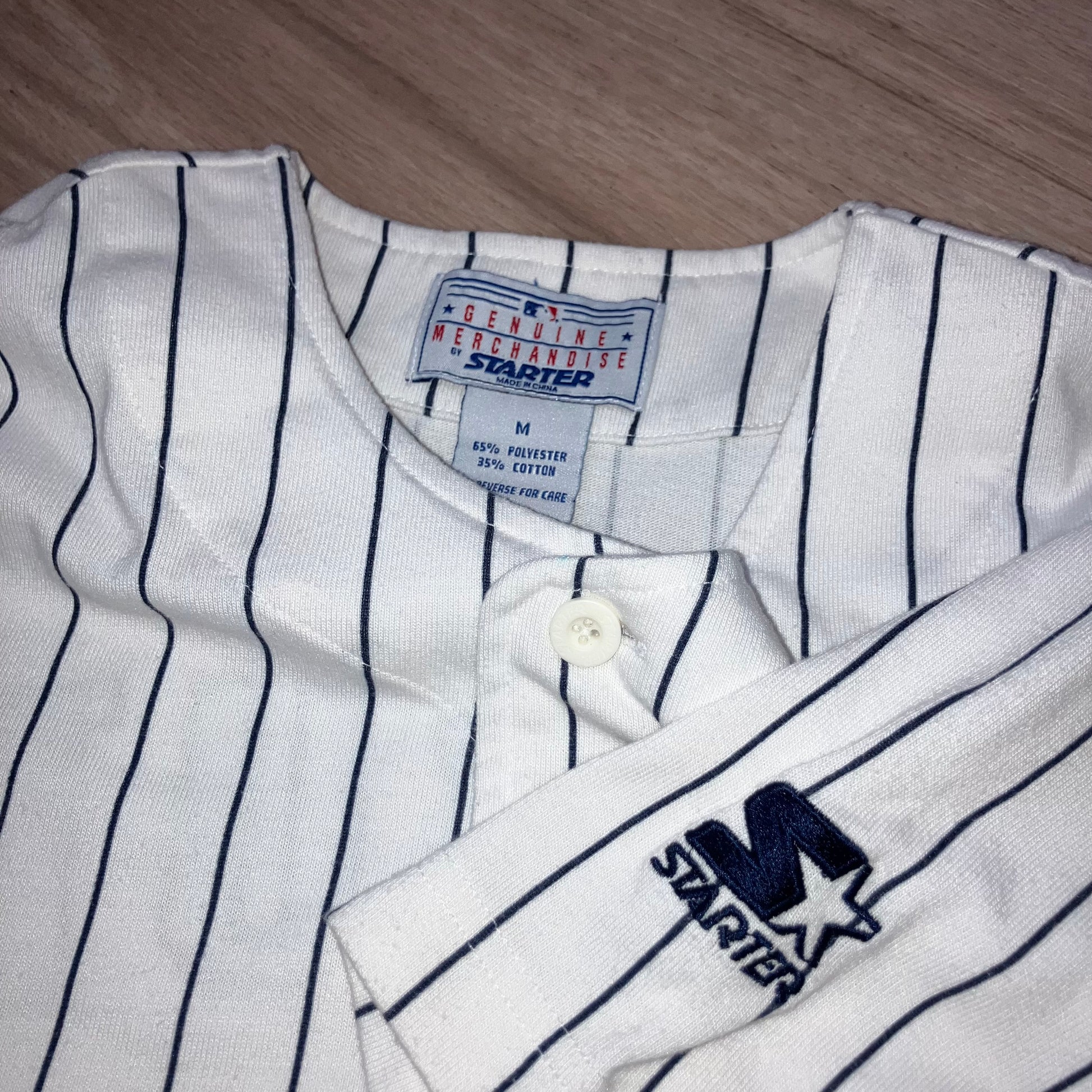 Phil Rizzuto New York Yankees Pinstripe Starter Jersey Medium