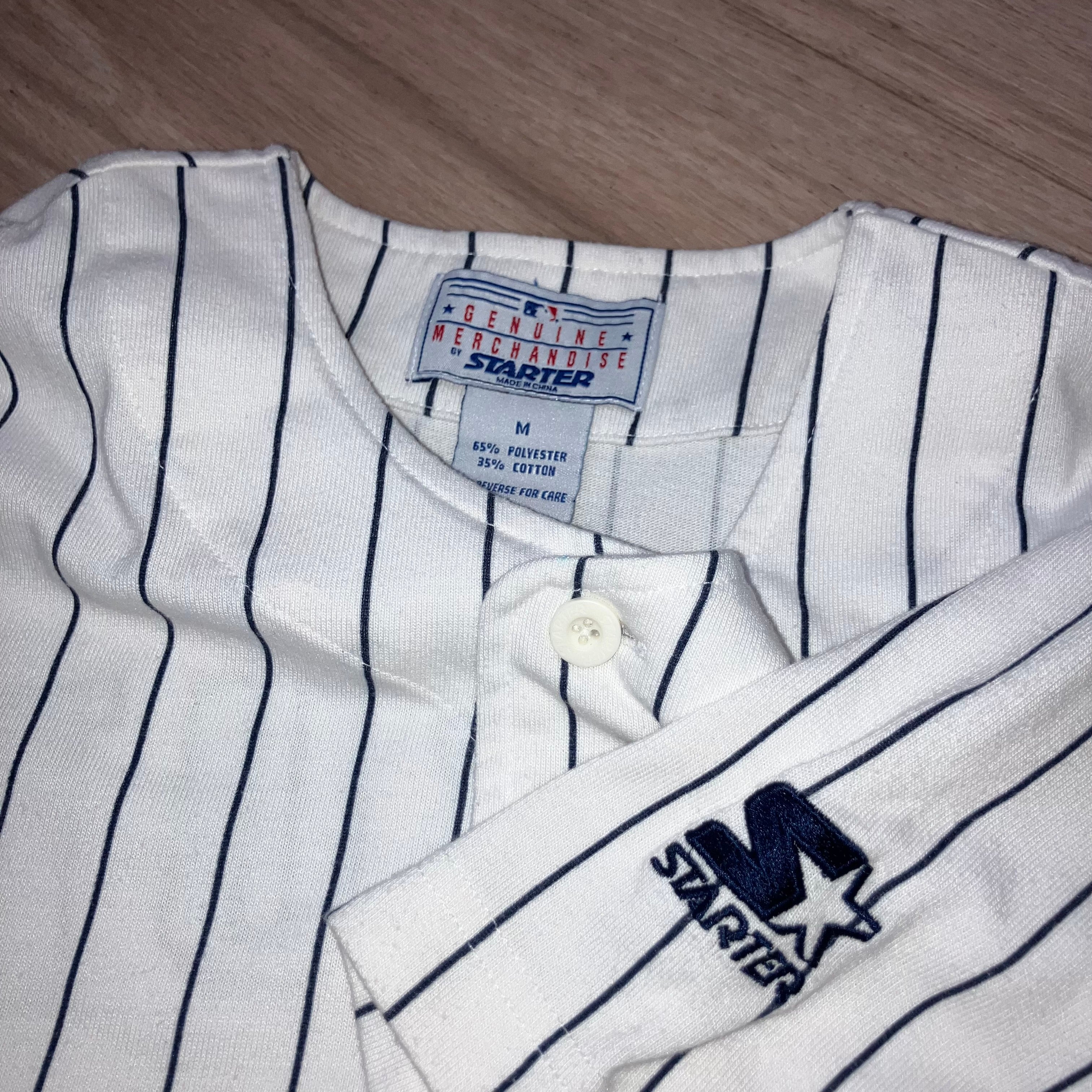 Phil Rizzuto New York Yankees Pinstripe Starter Jersey Medium