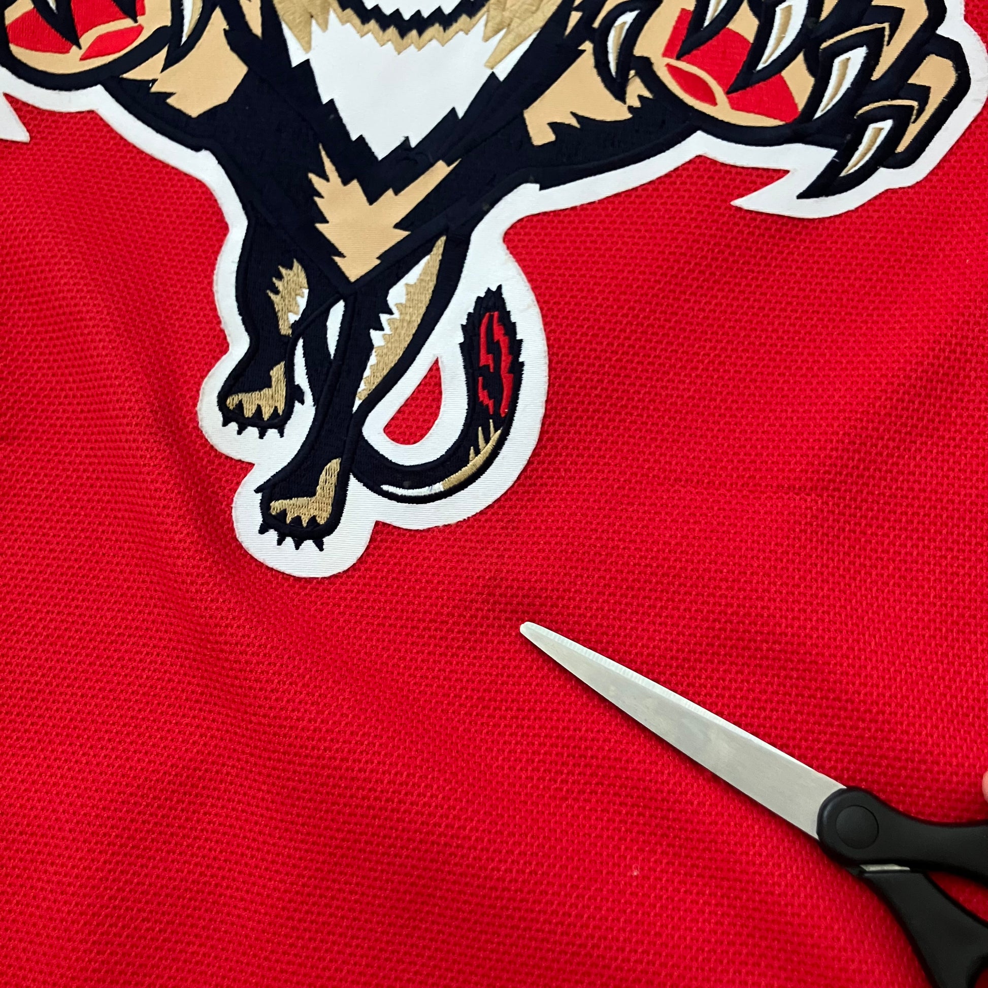 Florida Panthers Red Reebok Jersey Medium