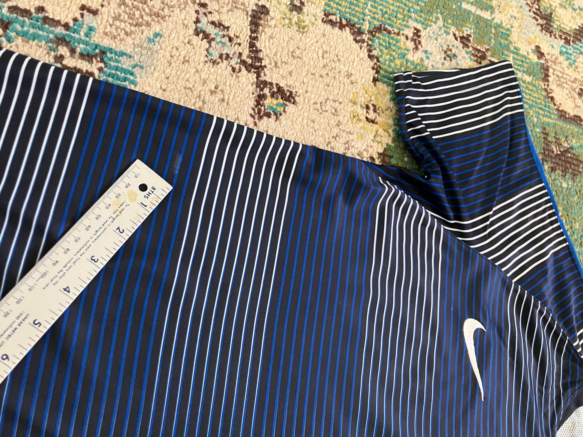 France 2016 FFF Nike Warm Up Blue Jersey Large