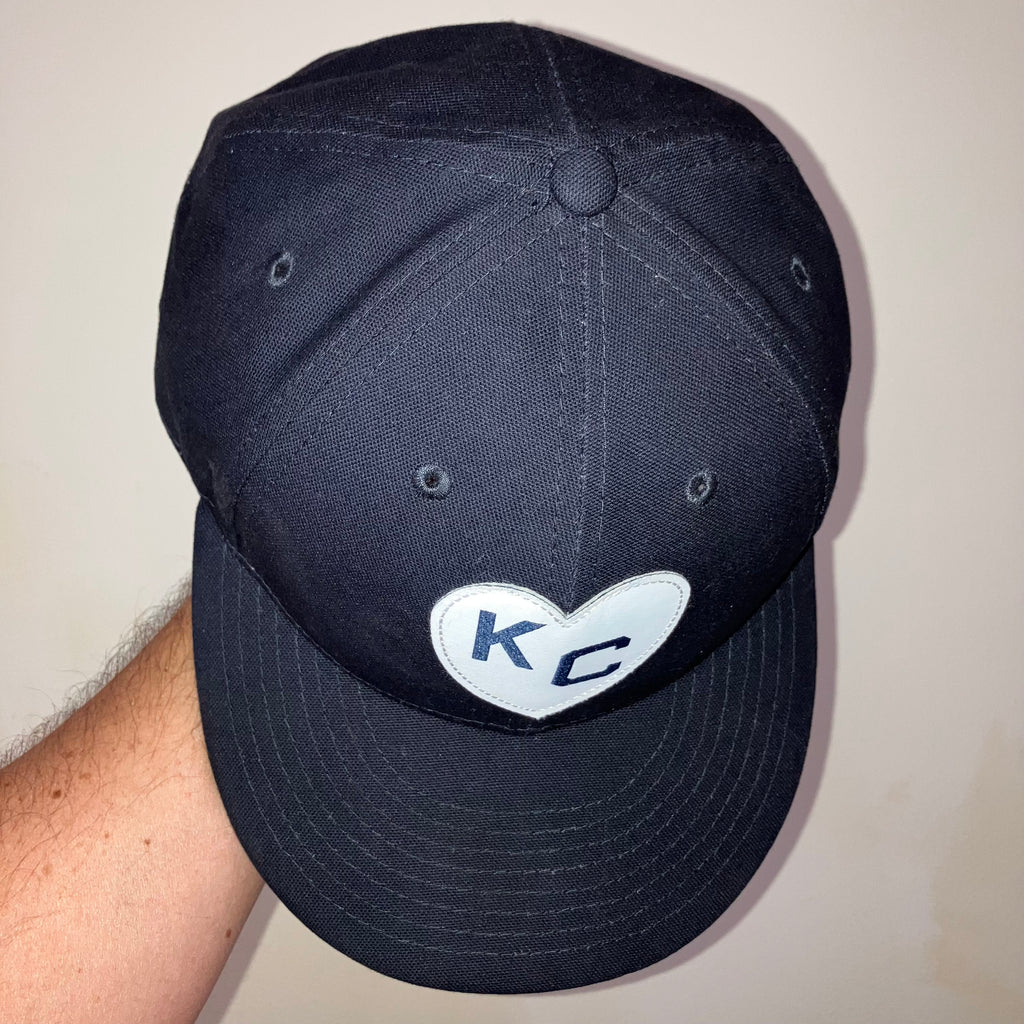 Kansas City Monarchs Negro League Navy Snapback Hat New Era