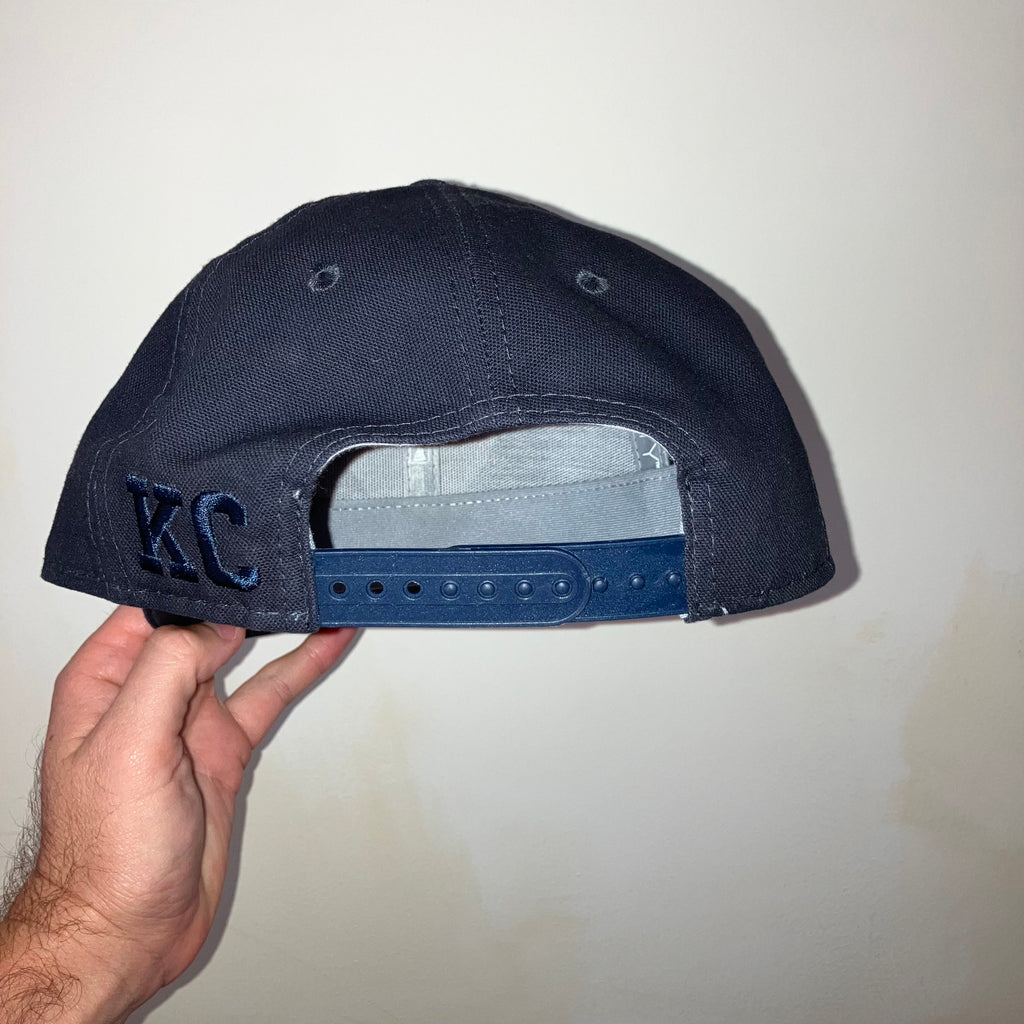 Kansas City Monarchs Negro League Navy Snapback Hat New Era