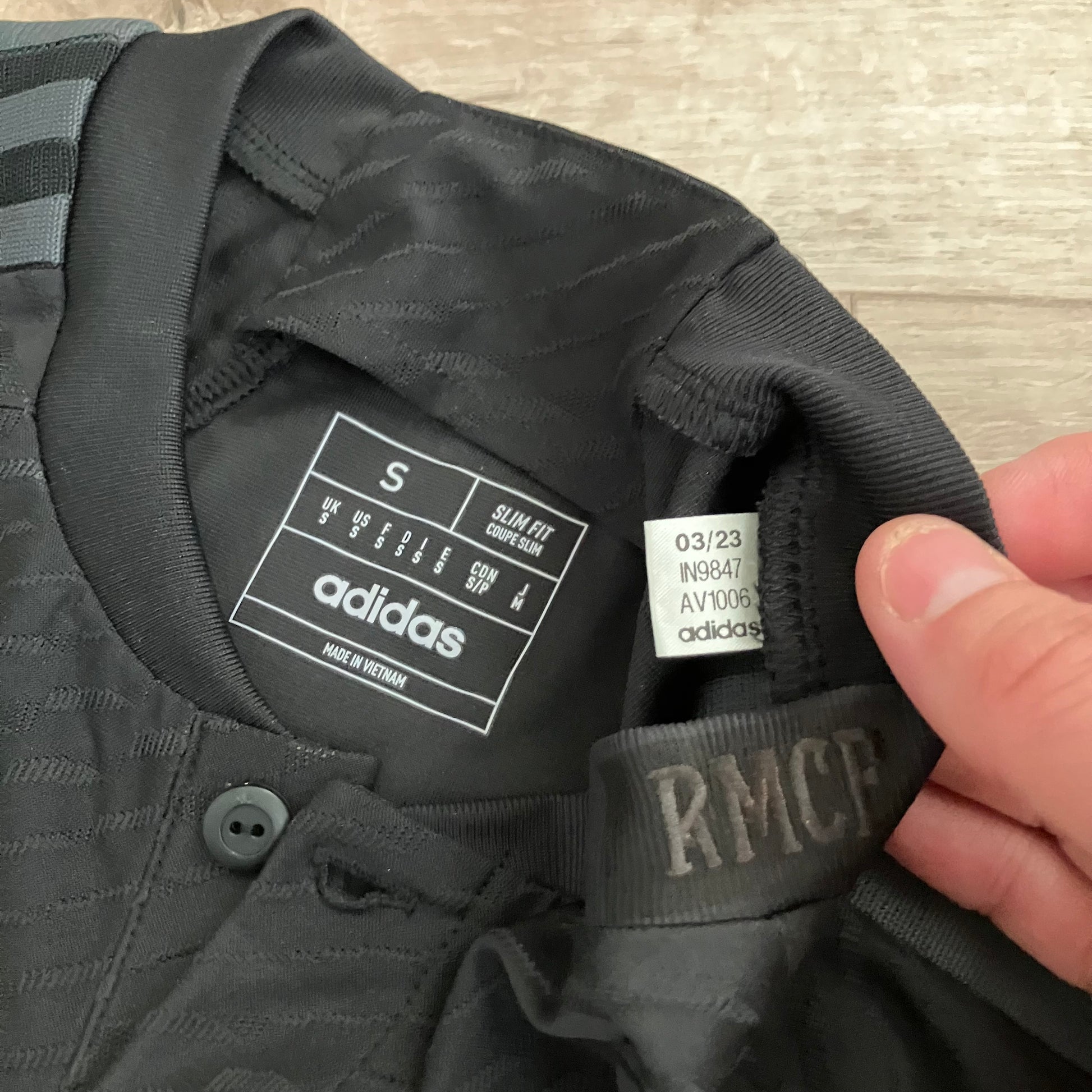 Lucas Vazquez 2023 Real Madrid Away Black adidas Authentic Jersey Small