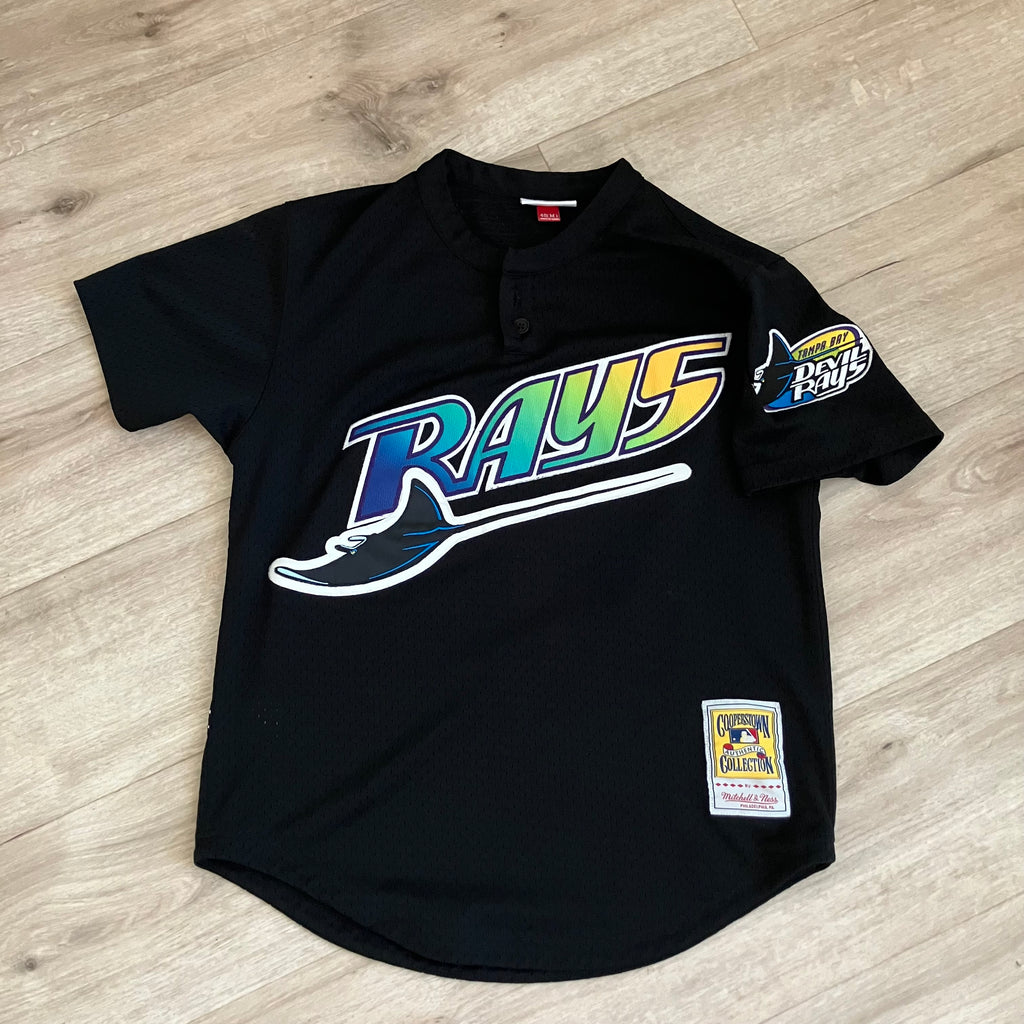 Wade Boggs 1998 Tampa Bay Devil Rays BP Jersey 40