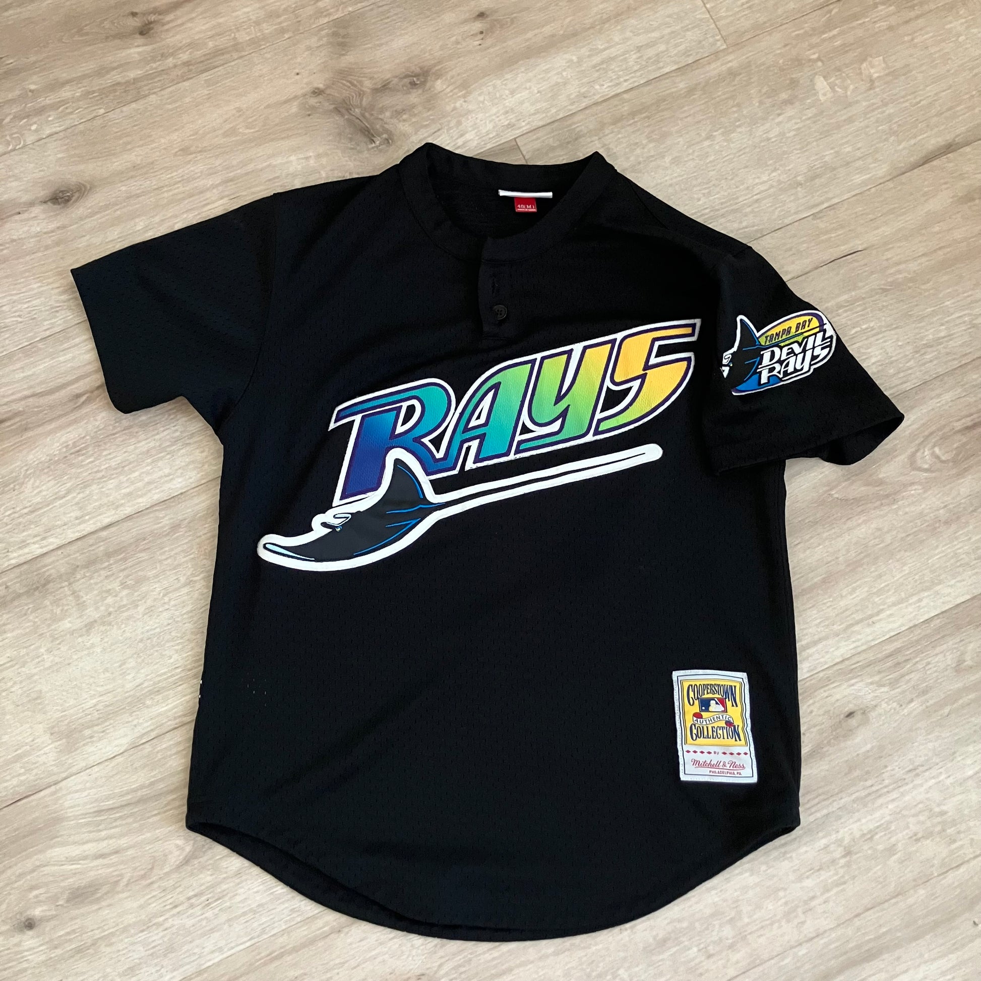 Wade Boggs 1998 Tampa Bay Devil Rays BP Jersey 40