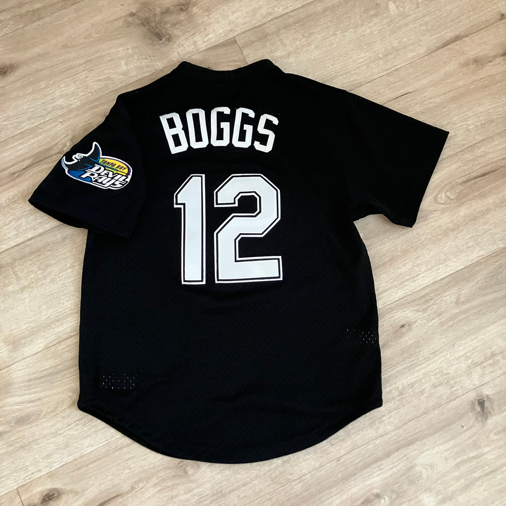 Wade Boggs 1998 Tampa Bay Devil Rays BP Jersey 40