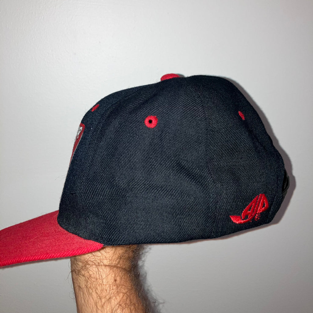 Ed Belfour Chicago Blackhawks AJD Black Snapback Hat