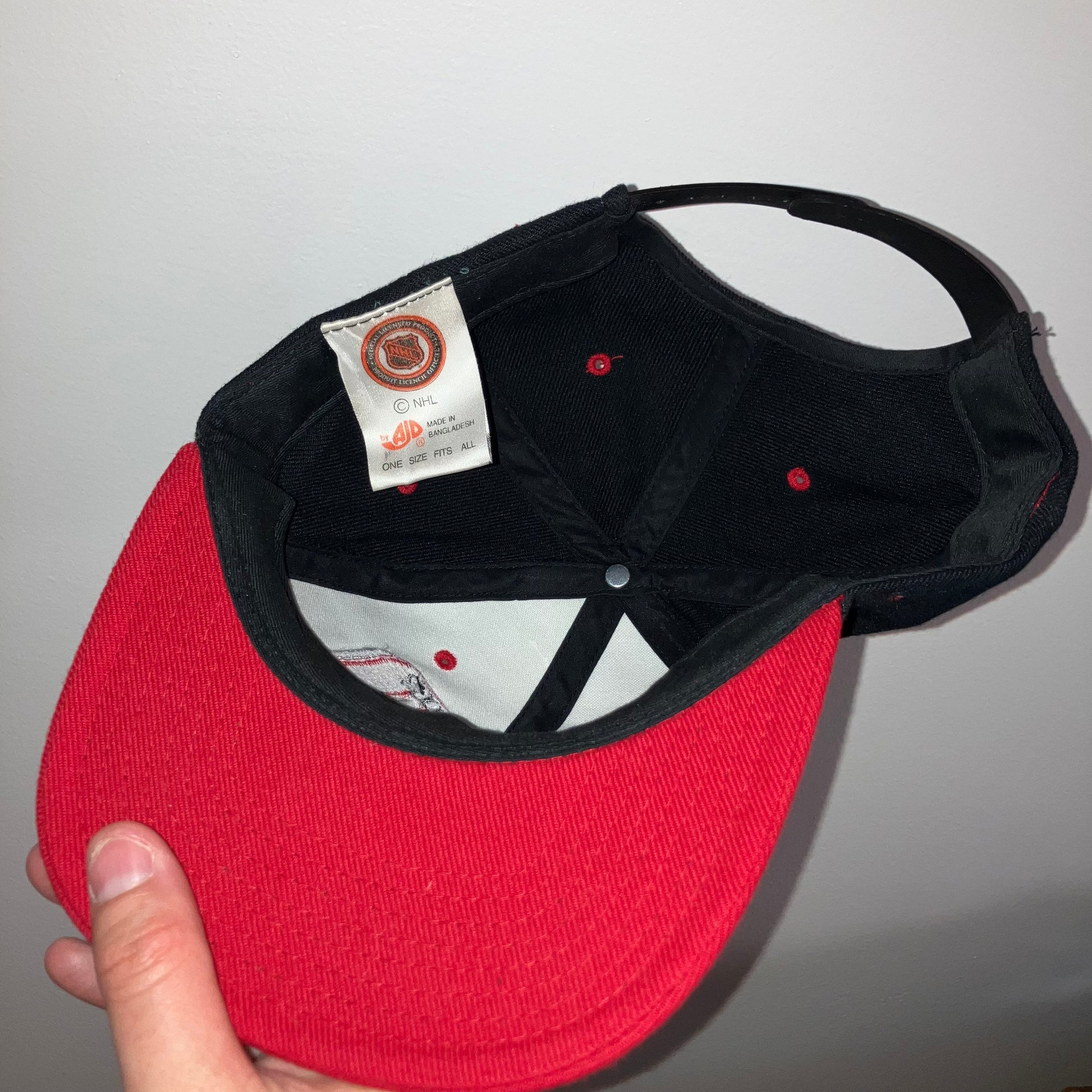 Ed Belfour Chicago Blackhawks AJD Black Snapback Hat