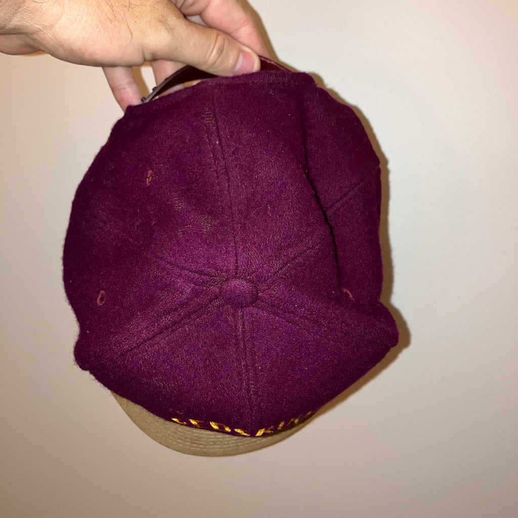 Washington Redskins Burgundy Mirage Snapback Hat Small